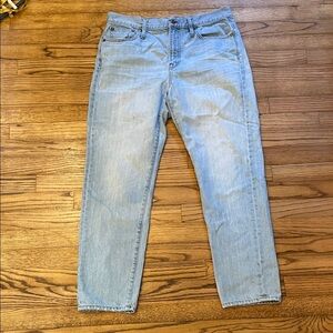 J. Crew Point Sur soft classic Light Blue Straight Leg Jeans women’s 30